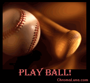 Another baseball image: (PlayBall) for MySpace from ChromaLuna