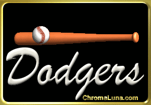 Another baseballteams image: (Dodgers_Home_Run) for MySpace from ChromaLuna