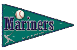 Another baseballteams image: (Mariners_Pennant) for MySpace from ChromaLuna