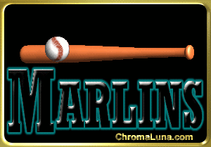 Another baseballteams image: (Marlins_Home_Run) for MySpace from ChromaLuna