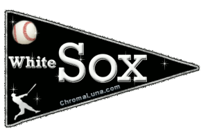 Another baseballteams image: (White_Sox-Pennant-Wave) for MySpace from ChromaLuna