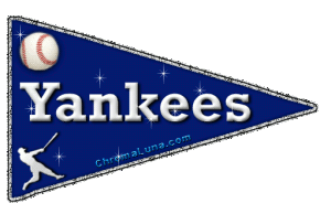 Another baseballteams image: (Yankees_Pennant) for MySpace from ChromaLuna