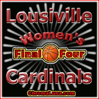 Another basketball image: (Louisville_Final_Four_Women) for MySpace from ChromaLuna
