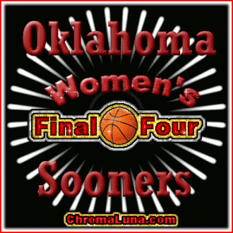Another basketball image: (Oklahoma_Final_Four_Women) for MySpace from ChromaLuna