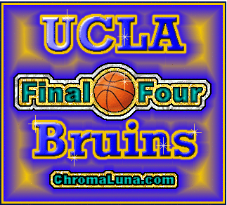 Another basketball image: (UCLA-Final4) for MySpace from ChromaLuna