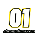 Another NASCAR_Numbers image: (NASCAR_01_Small) for MySpace from ChromaLuna