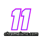 Another NASCAR_Numbers image: (NASCAR_11_Small) for MySpace from ChromaLuna