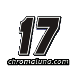 Another NASCAR_Numbers image: (NASCAR_17-2_Small) for MySpace from ChromaLuna