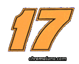 Another NASCAR_Numbers image: (NASCAR_17_Large) for MySpace from ChromaLuna