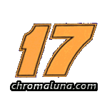 Another NASCAR_Numbers image: (NASCAR_17_Small) for MySpace from ChromaLuna