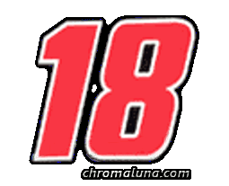 Another NASCAR_Numbers image: (NASCAR_18_Large) for MySpace from ChromaLuna