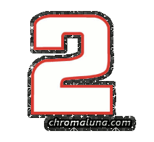 Another NASCAR_Numbers image: (NASCAR_2-2_Glitter) for MySpace from ChromaLuna