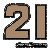 Another NASCAR_Numbers image: (NASCAR_21-1_Glitter) for MySpace from ChromaLuna