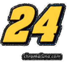 Another NASCAR_Numbers image: (NASCAR_24_Glitter) for MySpace from ChromaLuna