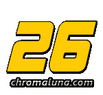 Another NASCAR_Numbers image: (NASCAR_26_Small) for MySpace from ChromaLuna