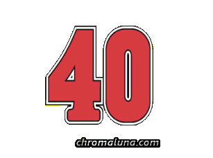 Another NASCAR_Numbers image: (NASCAR_40_Large) for MySpace from ChromaLuna