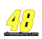 Another NASCAR_Numbers image: (NASCAR_48_Small) for MySpace from ChromaLuna