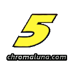 Another NASCAR_Numbers image: (NASCAR_5_Small) for MySpace from ChromaLuna