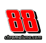 Another NASCAR_Numbers image: (NASCAR_88-4_Small) for MySpace from ChromaLuna