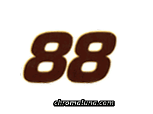 Another NASCAR_Numbers image: (NASCAR_88_Large) for MySpace from ChromaLuna