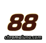 Another NASCAR_Numbers image: (NASCAR_88_Small) for MySpace from ChromaLuna