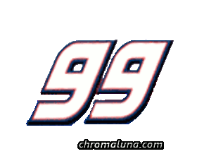 Another NASCAR_Numbers image: (NASCAR_99_Large) for MySpace from ChromaLuna