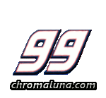 Another NASCAR_Numbers image: (NASCAR_99_Small) for MySpace from ChromaLuna