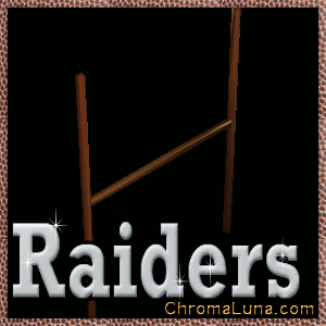 Another NewContent image: (Field_Goal_Raiders) for MySpace from ChromaLuna
