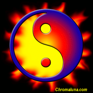 Another symbols image: (YinYangFire1) for MySpace from ChromaLuna