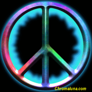 Another symbols image: (peacesymbol) for MySpace from ChromaLuna